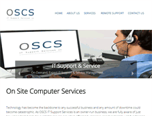 Tablet Screenshot of oscs.co.za